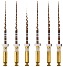 Файлы Голд машинные / Ultratapers Gold S2 25мм стерильные, 6шт Eurofile